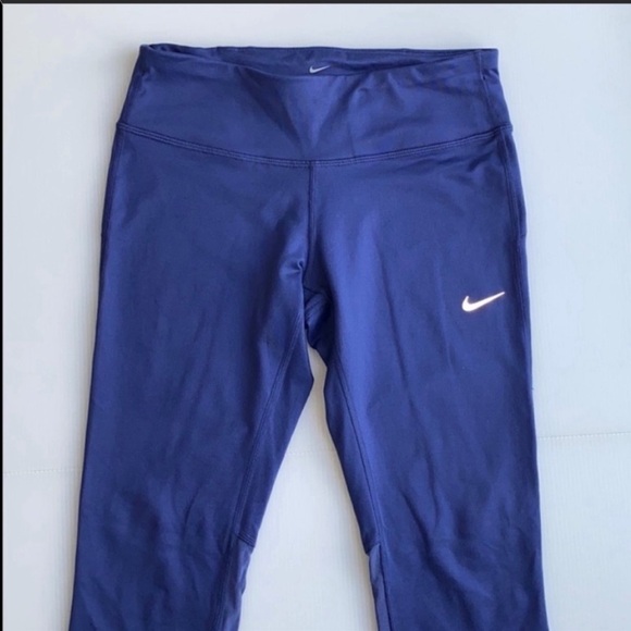 Nike Dry Fit Cropped Leggings Size S - Picture 2 of 13